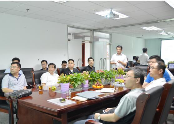 山东省德州市人民政府驻京办主要负责人一行莅临诚成